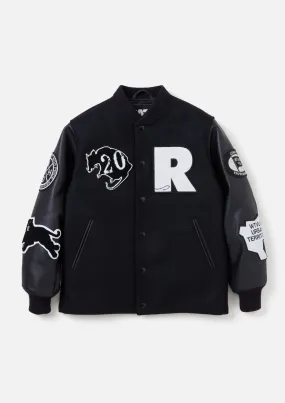 20th LEATHER X MELTON COMBINATION JACKET