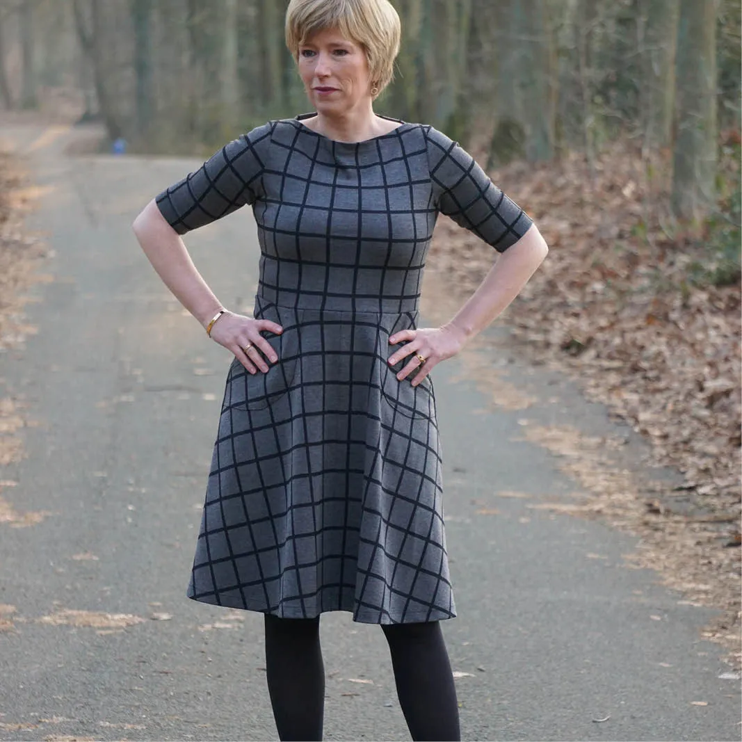 Asta Jersey Dress - Sewing Pattern | Wardrobe By Me