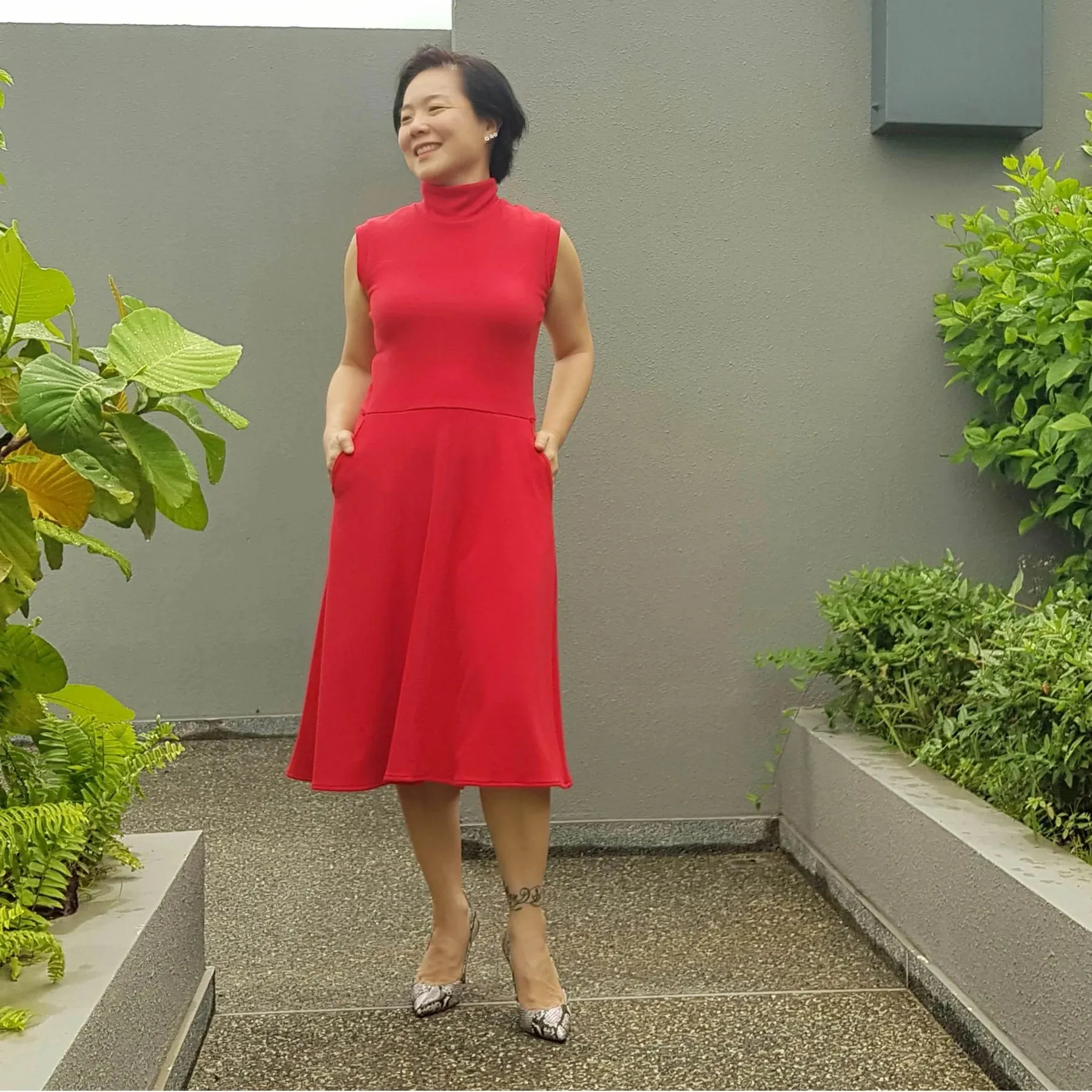 Asta Jersey Dress - Sewing Pattern | Wardrobe By Me