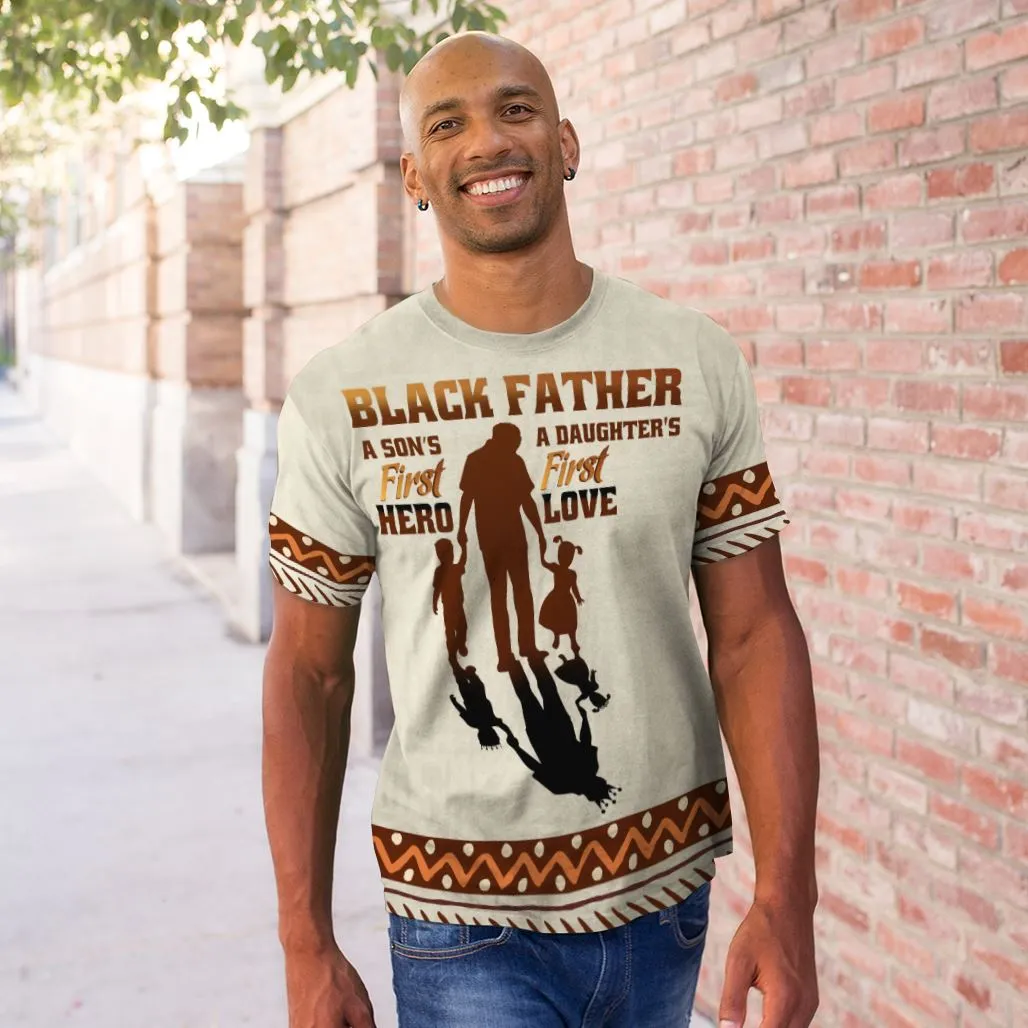 Black Father T-shirt