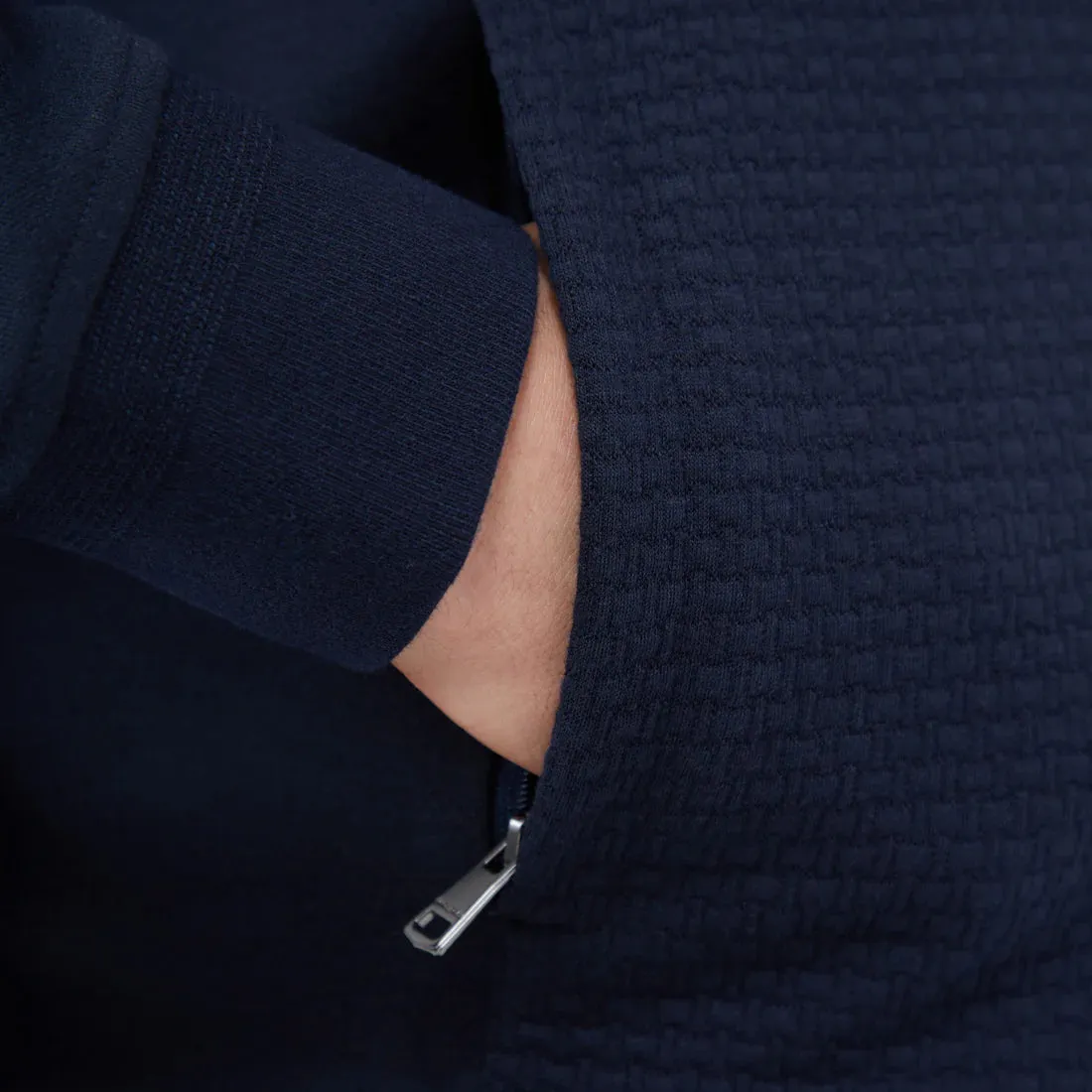 Bugatchi Waffle Front Performance Jacket