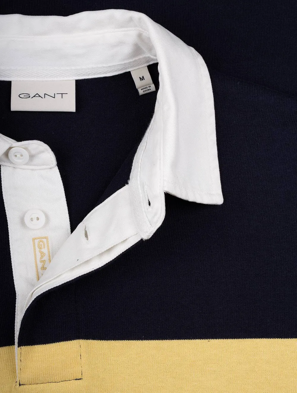 Colorblock Long Sleeve Rugger Evening Blue