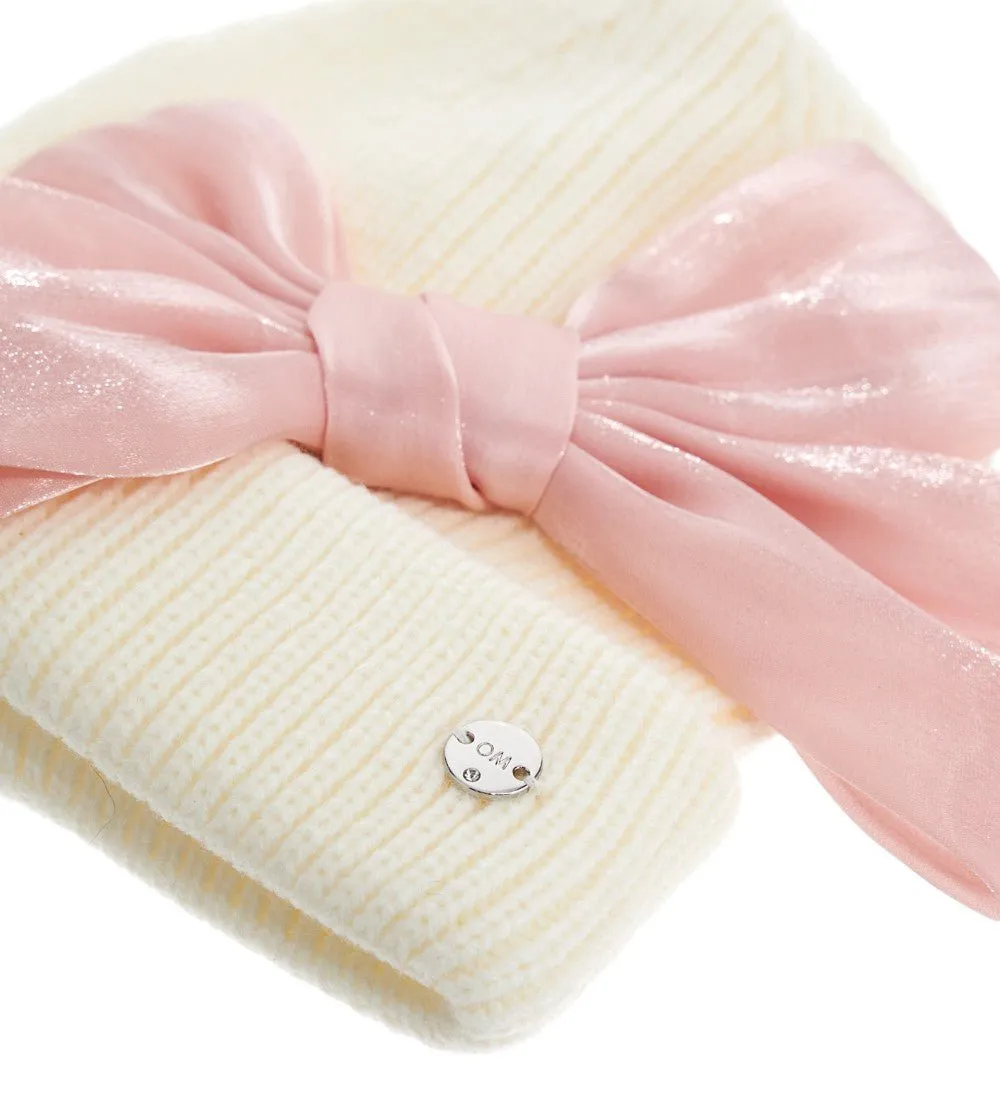 ELEGANT BOW BEANIE
