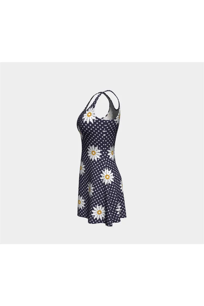 Floral Polka dot Flare Dress
