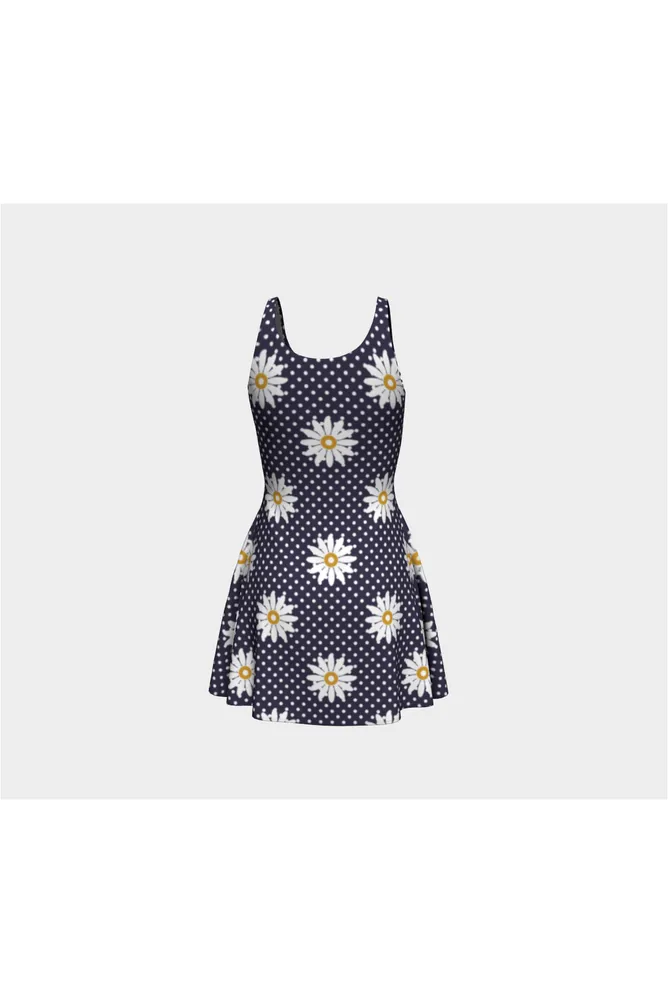 Floral Polka dot Flare Dress