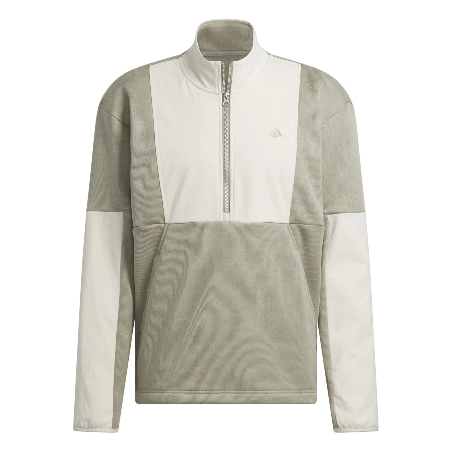 Go-To Half Zip Hybrid Jacket Silver Pebble - AW24