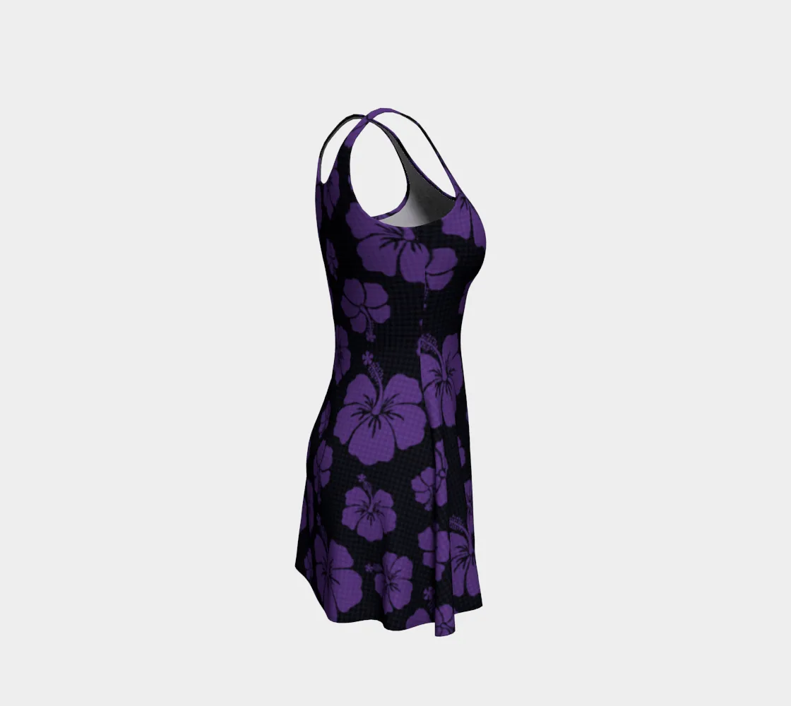 Hibiscus Flare Dress