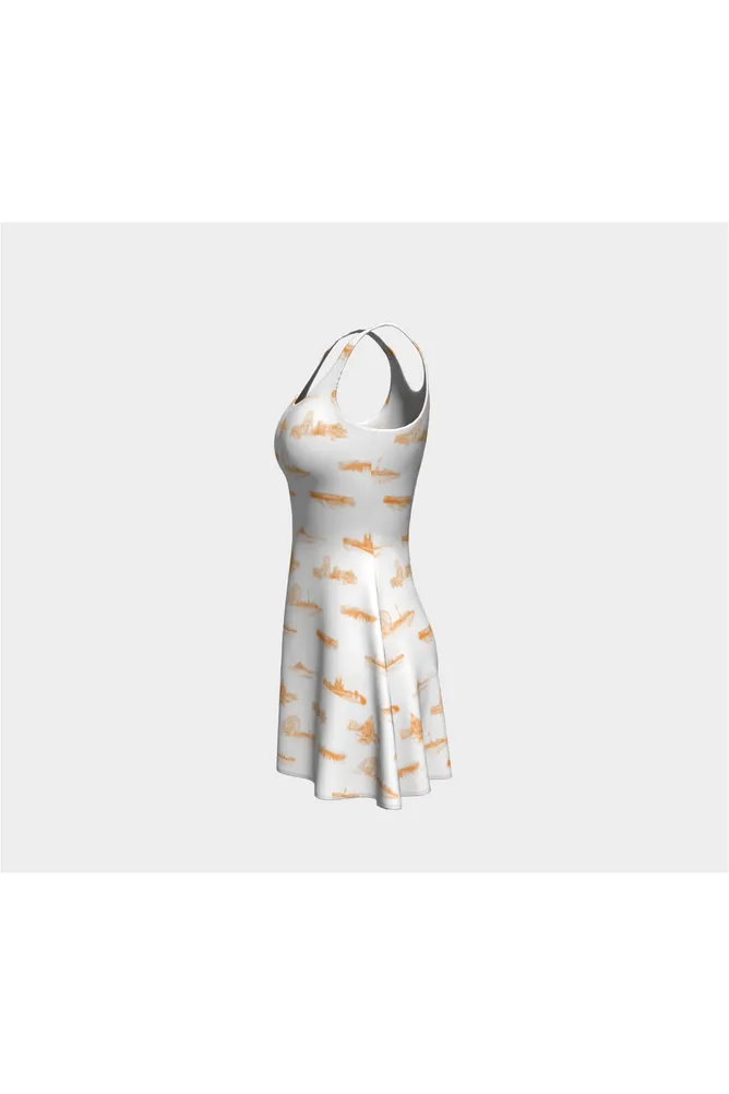 International Landmarks Flare Dress