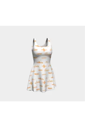 International Landmarks Flare Dress
