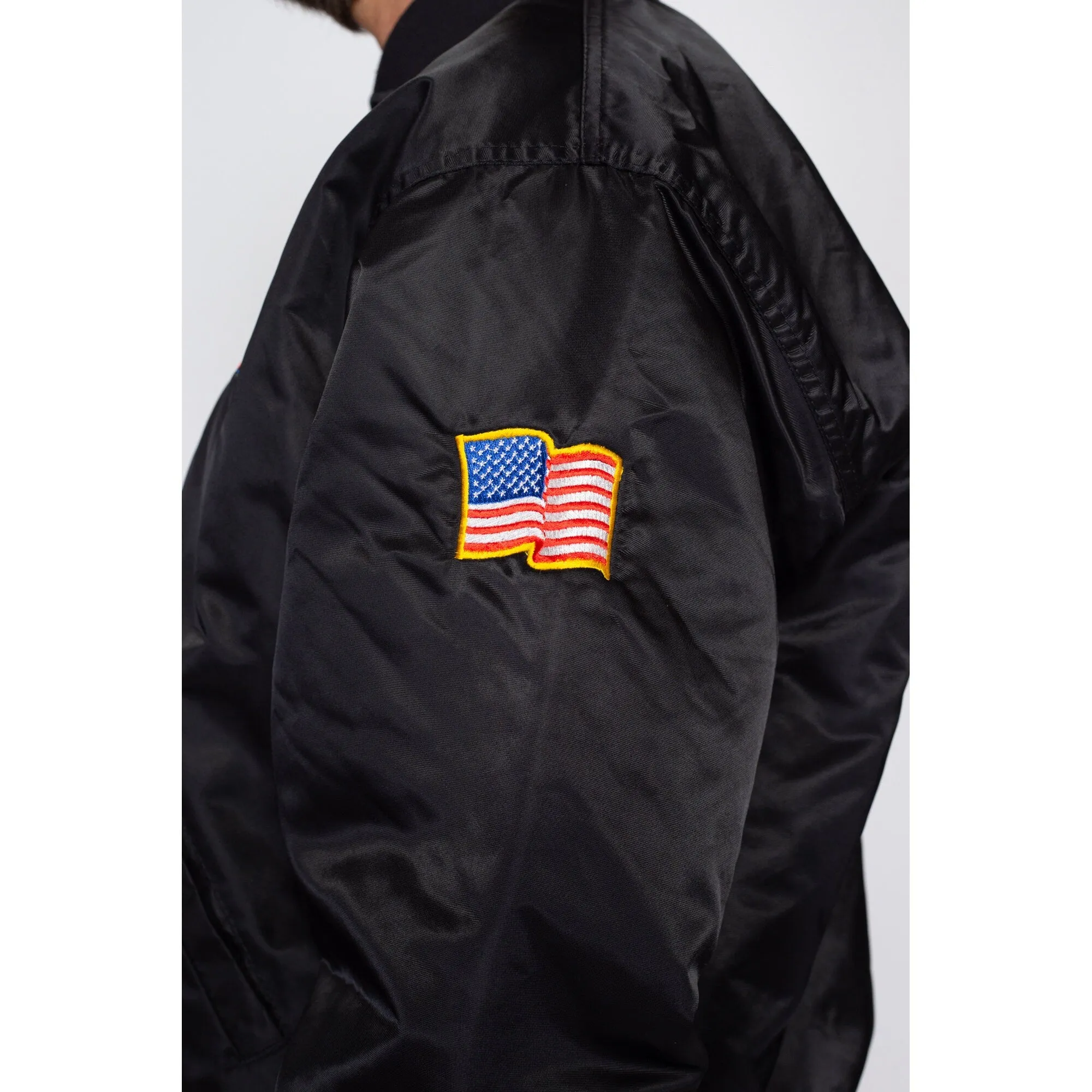 Large 90s American Federation Of Professionals Union Bomber Jacket