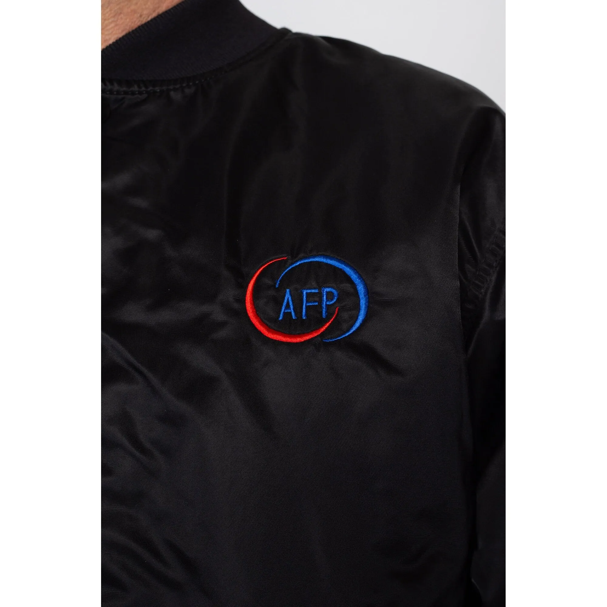 Large 90s American Federation Of Professionals Union Bomber Jacket