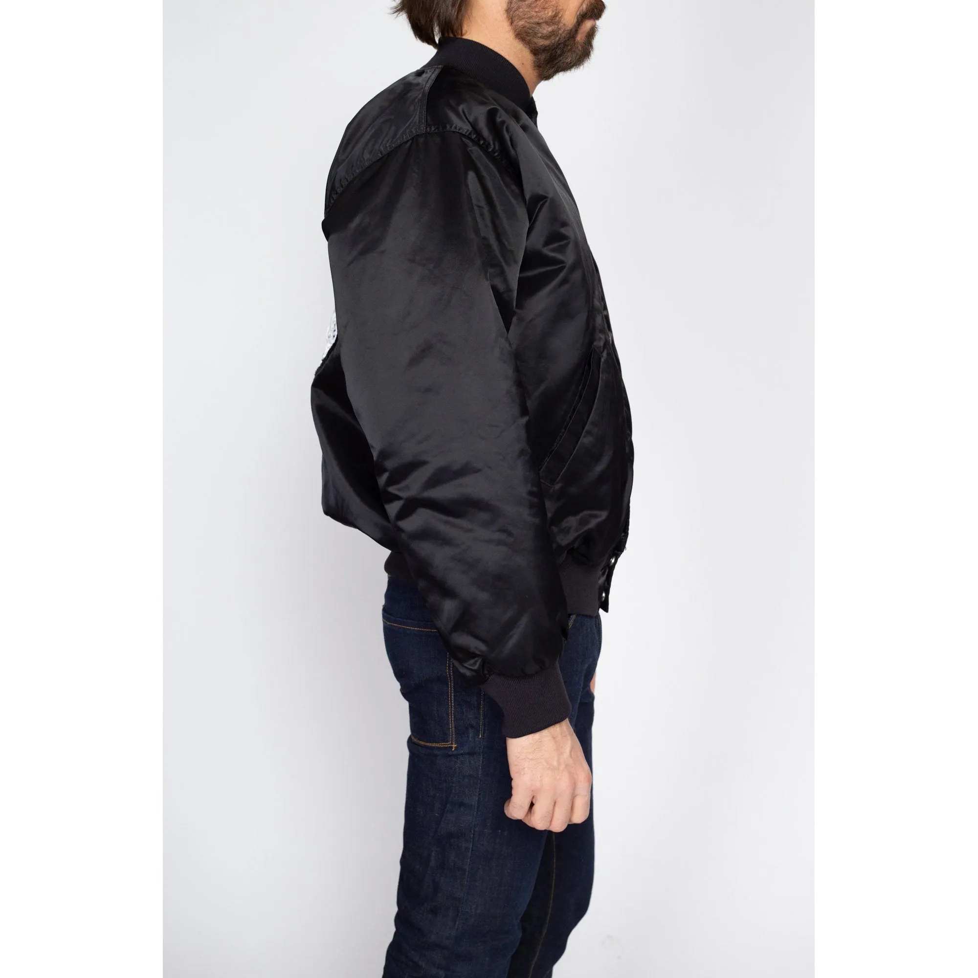 Large 90s American Federation Of Professionals Union Bomber Jacket