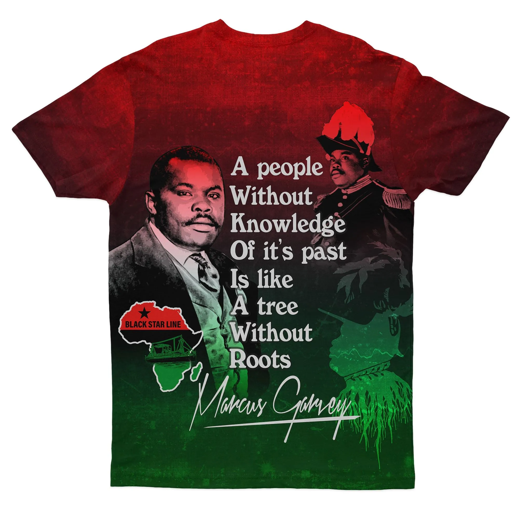 Marcus Garvey Quotes T-shirt and Shorts Set