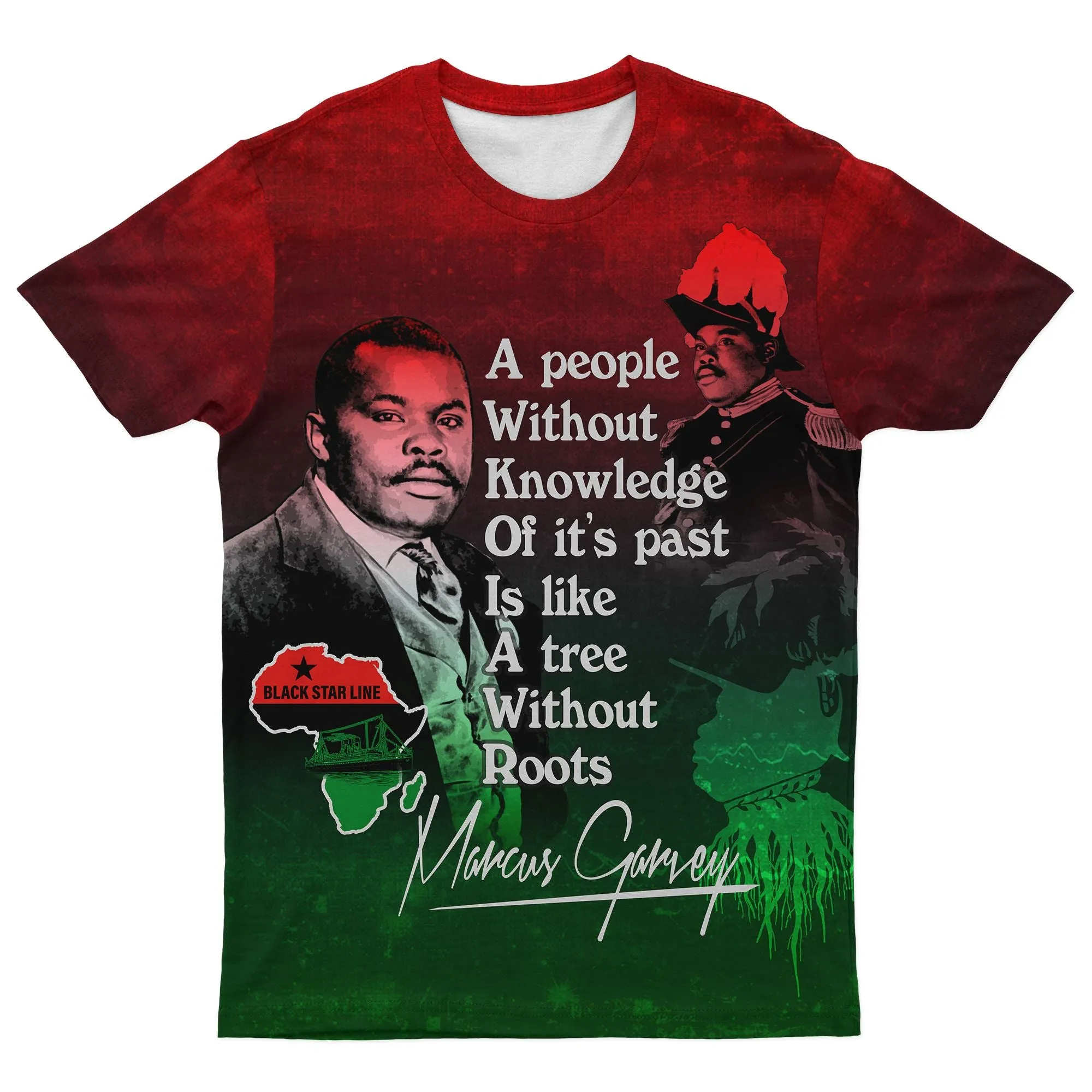 Marcus Garvey Quotes T-shirt and Shorts Set