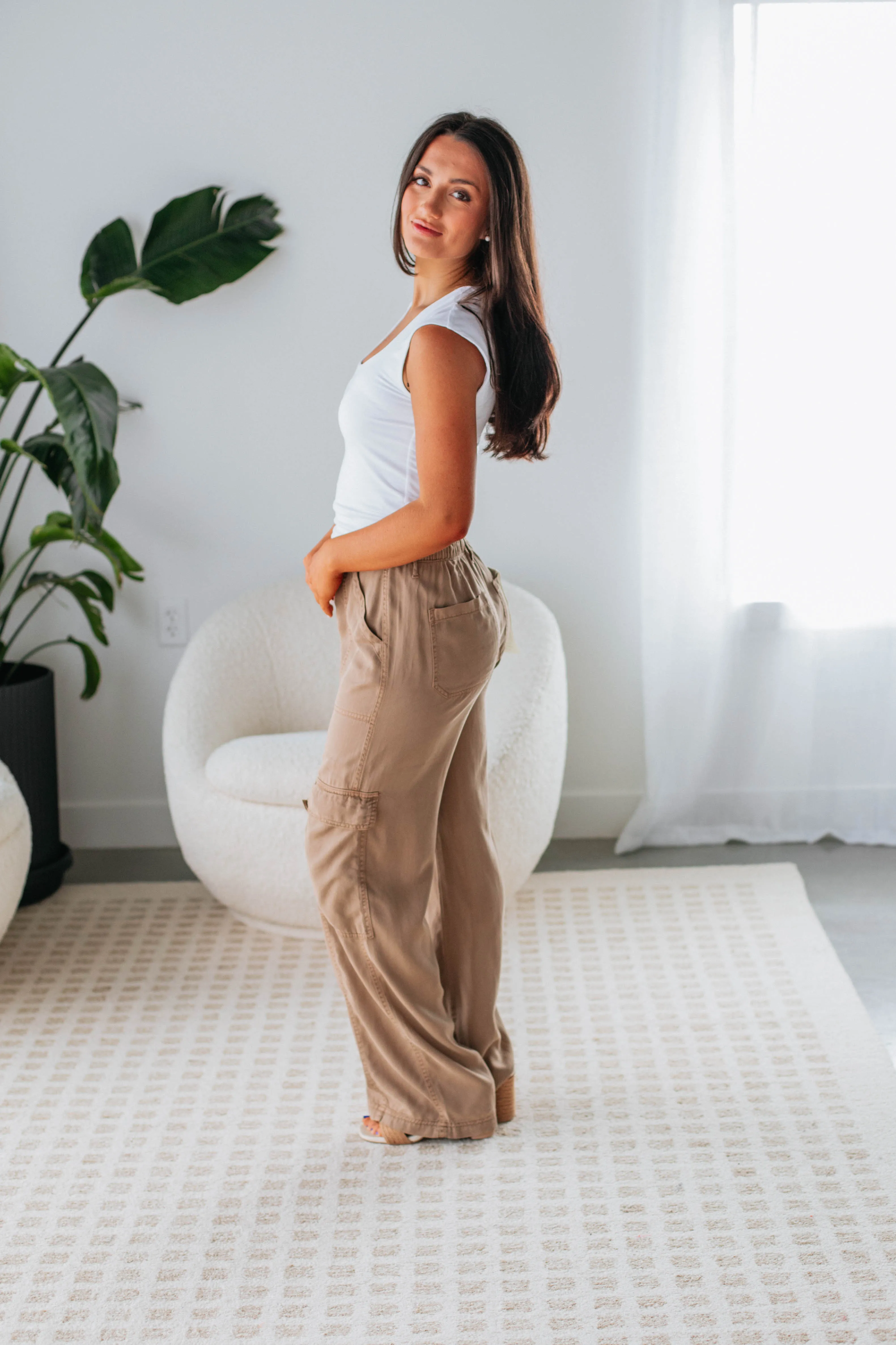 Marino Cargo Pants - Sepia