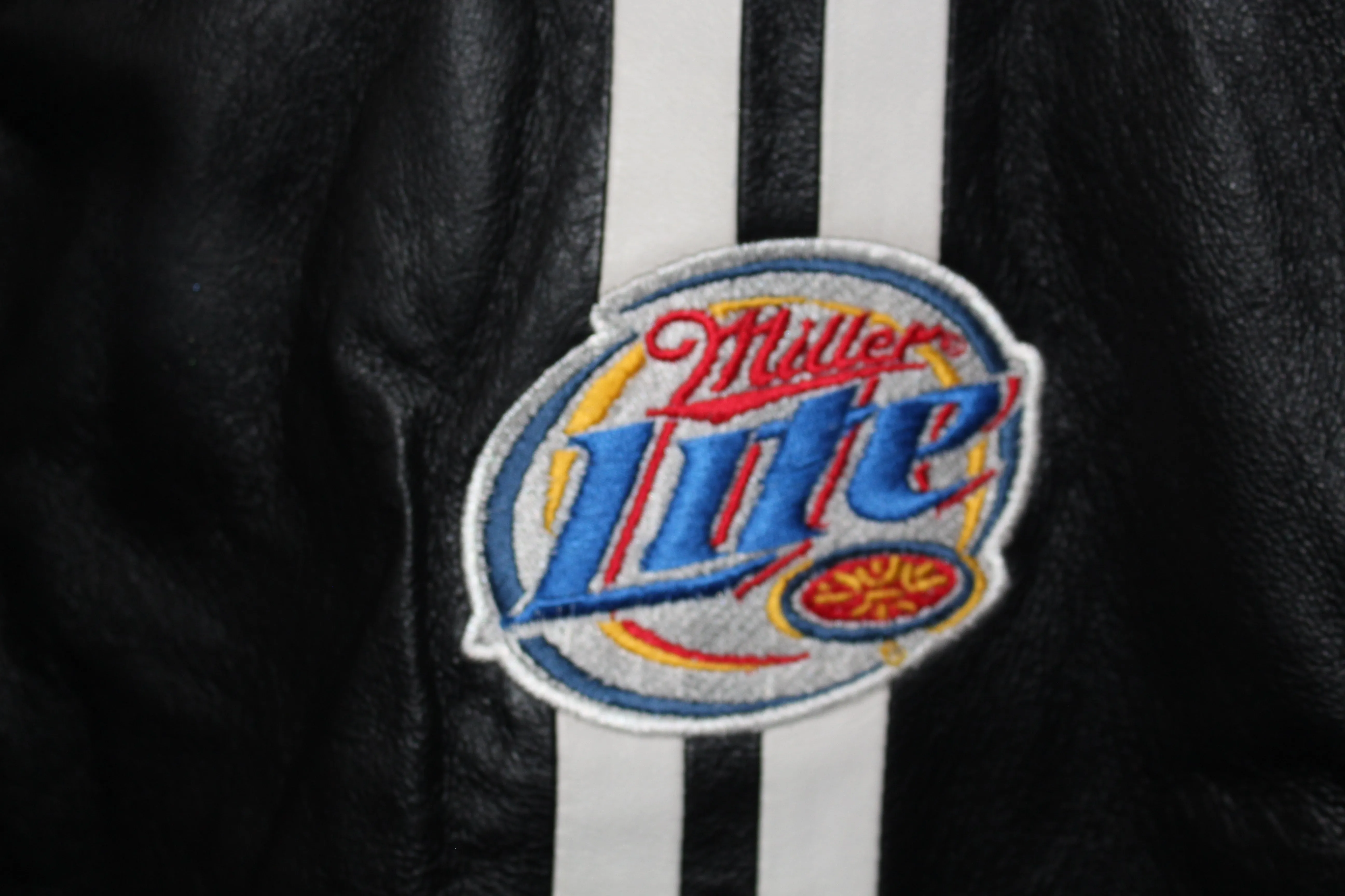 Miller Lite Racing NASCAR Rusty Wallace #2 Leather Jacket (L)