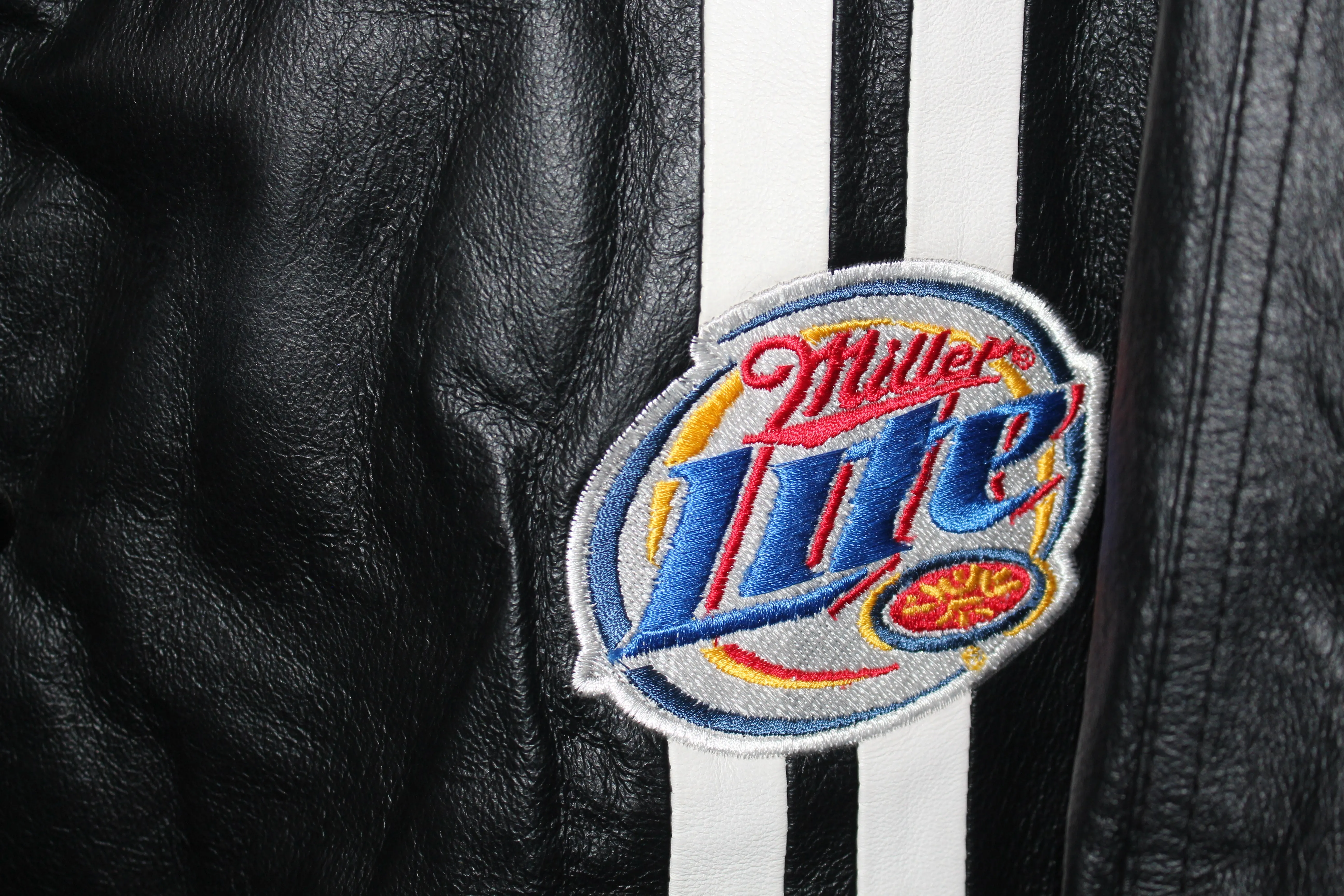 Miller Lite Racing NASCAR Rusty Wallace #2 Leather Jacket (L)