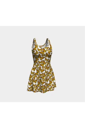 Monarch Butterfly Flare Dress