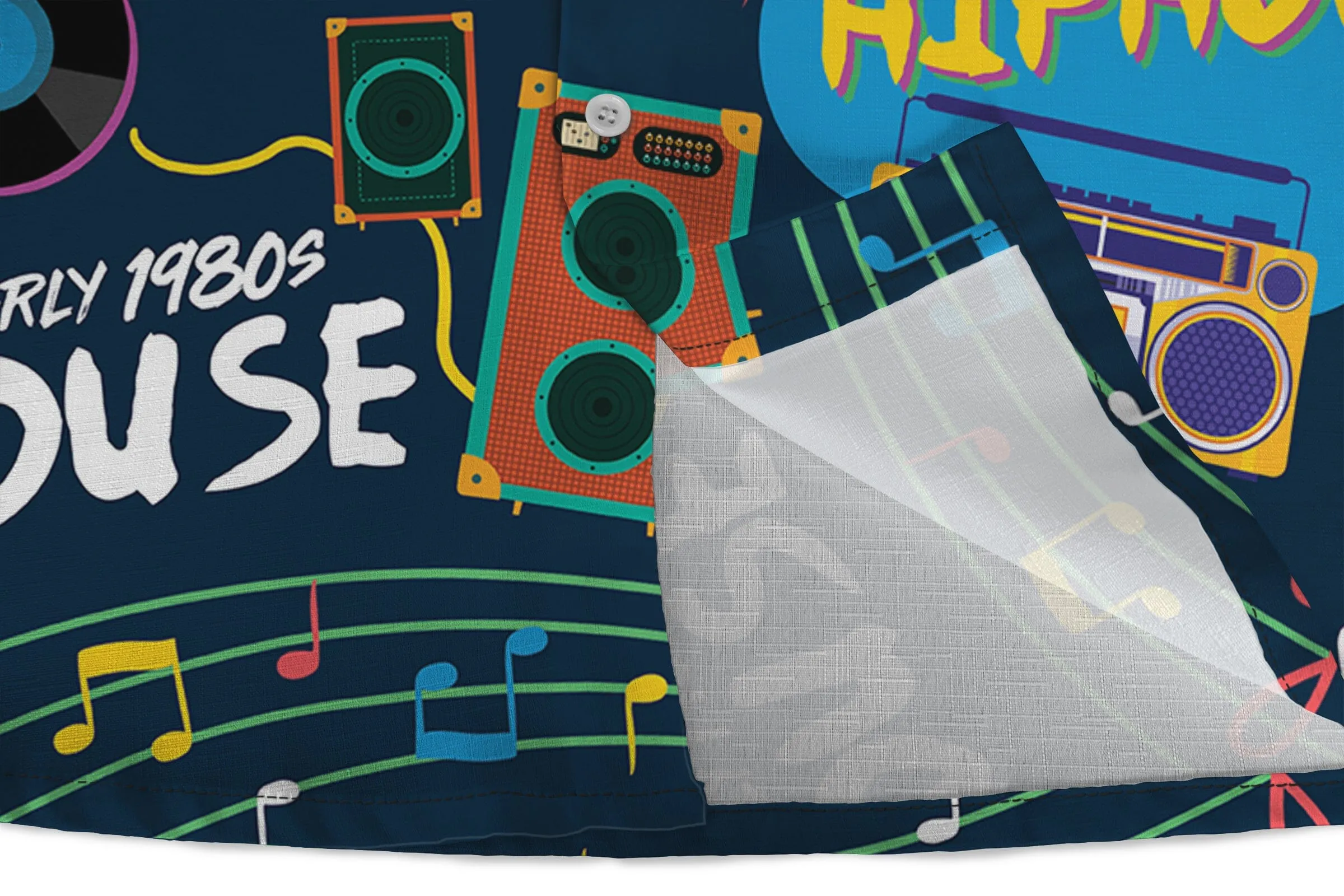 Music That Makes Us Proud Linen Hawaiian Shirt