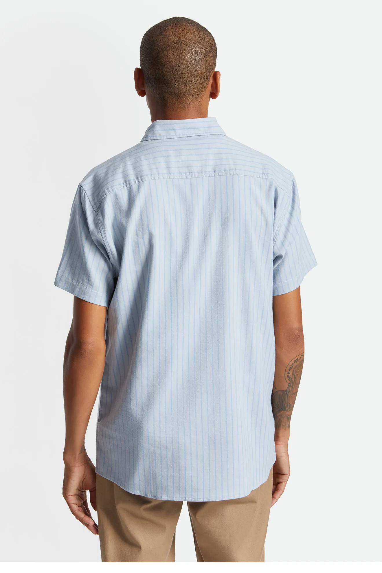 Olson Utility S/S Woven - Light Blue