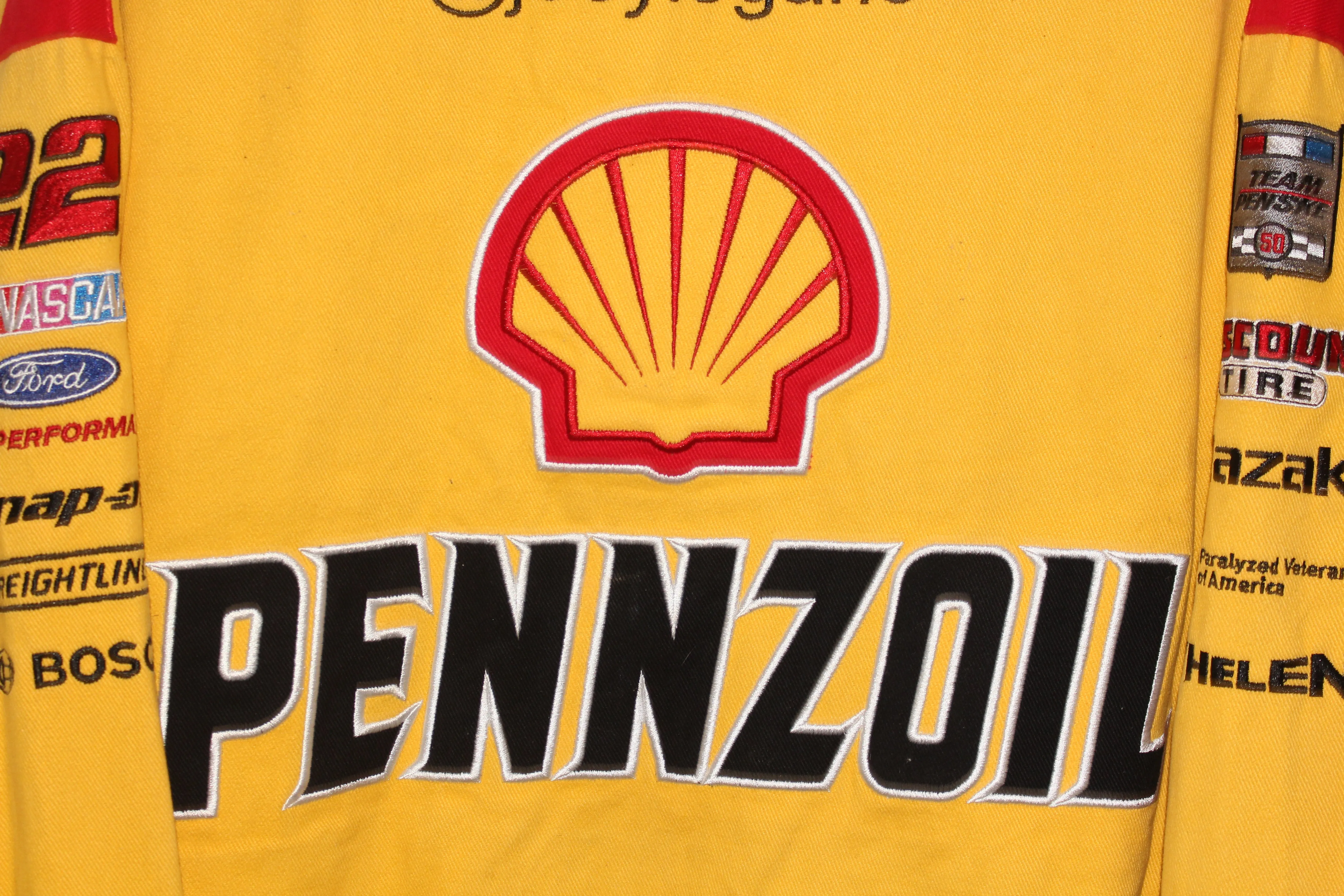 Pennzoil Shell Racing NASCAR Joey Logano (XXXL)