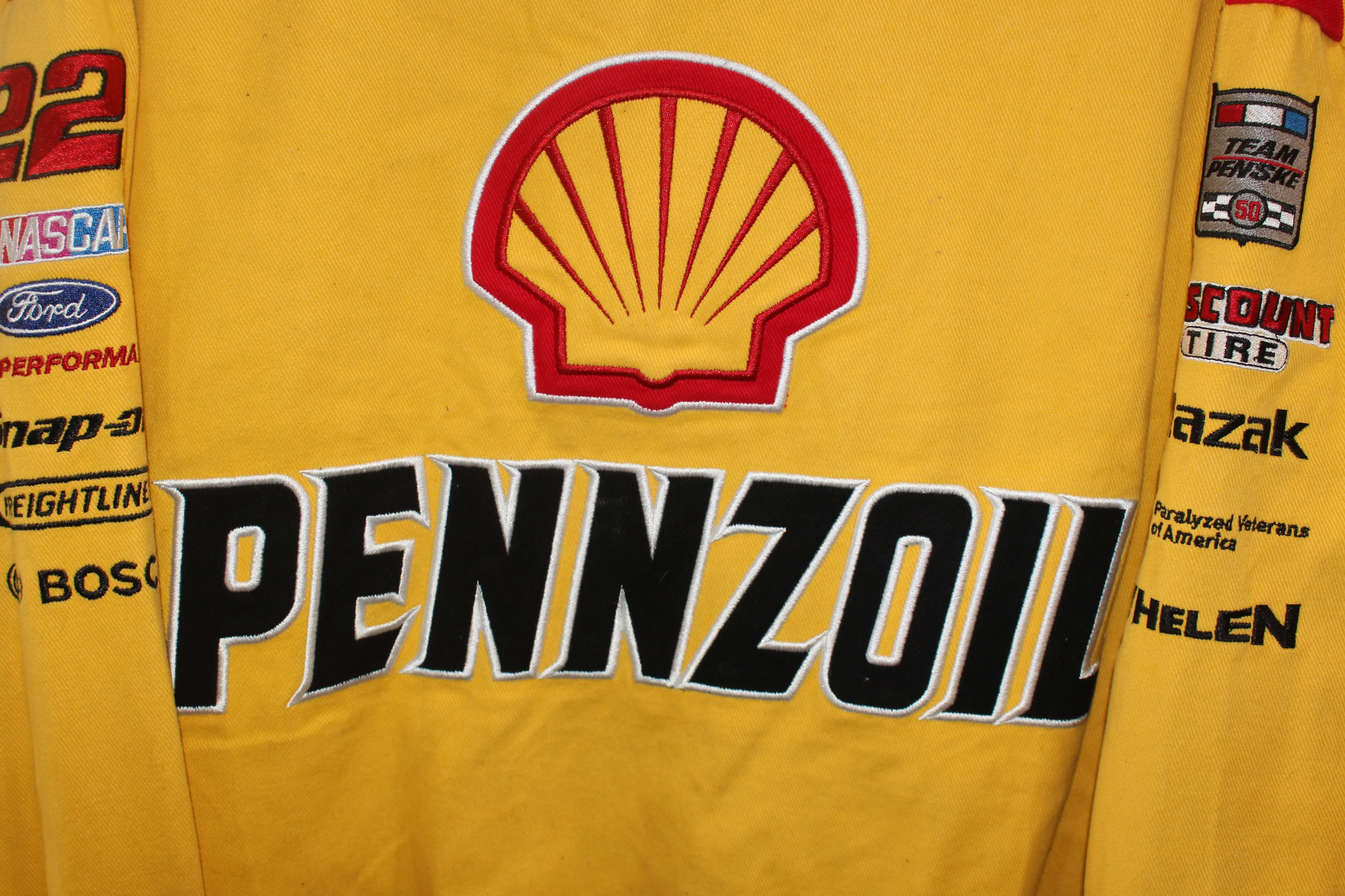 Pennzoil Shell Racing NASCAR Joey Logano (XXXL)