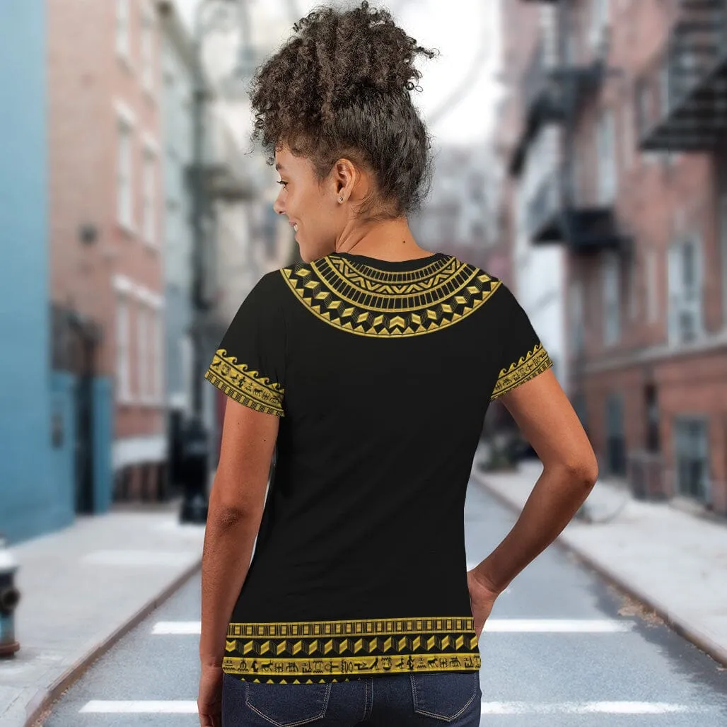 Personalized Egyptian Hieroglyphs Alphabet T-shirt
