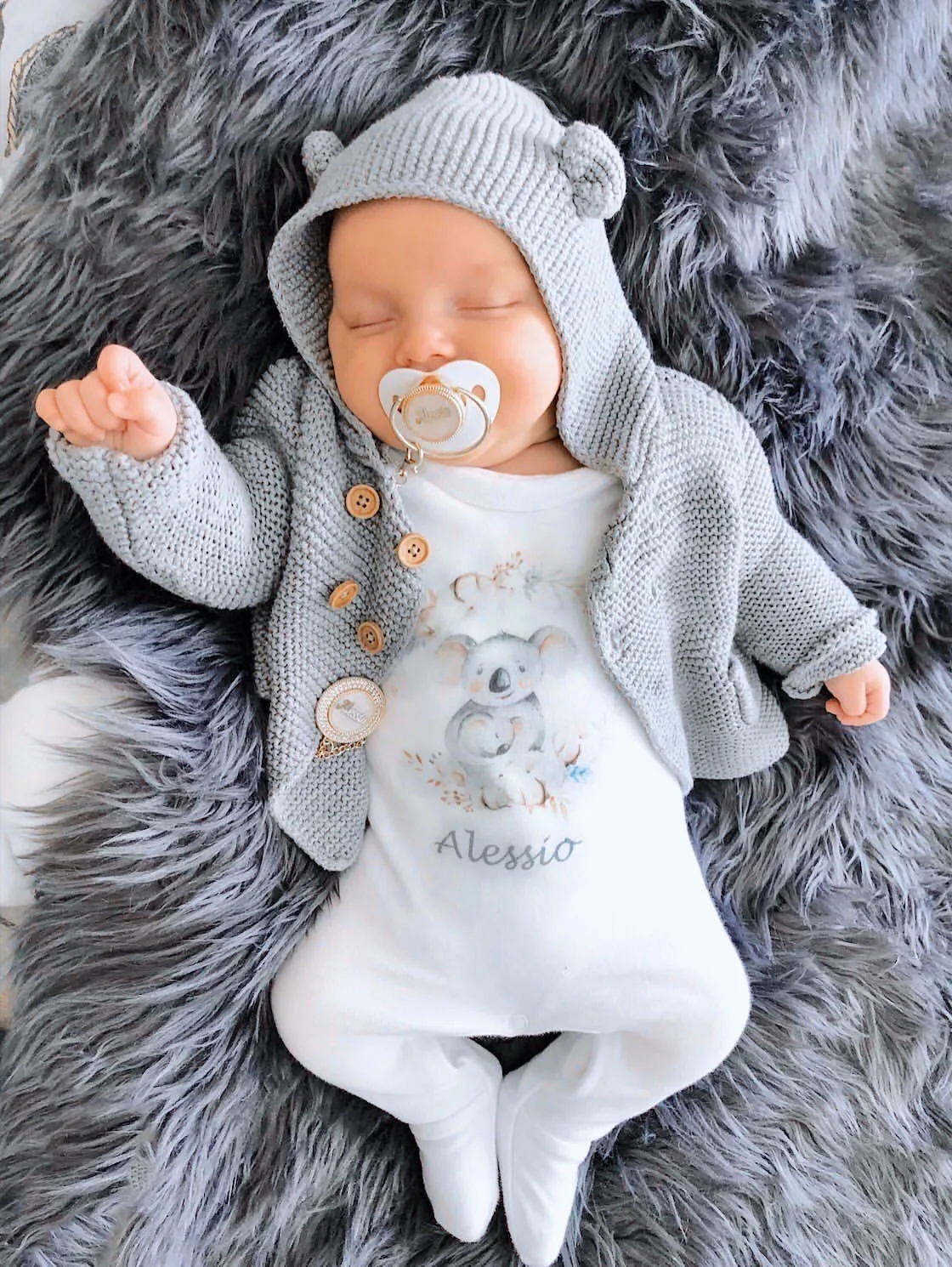 Personalized Romper- Koala