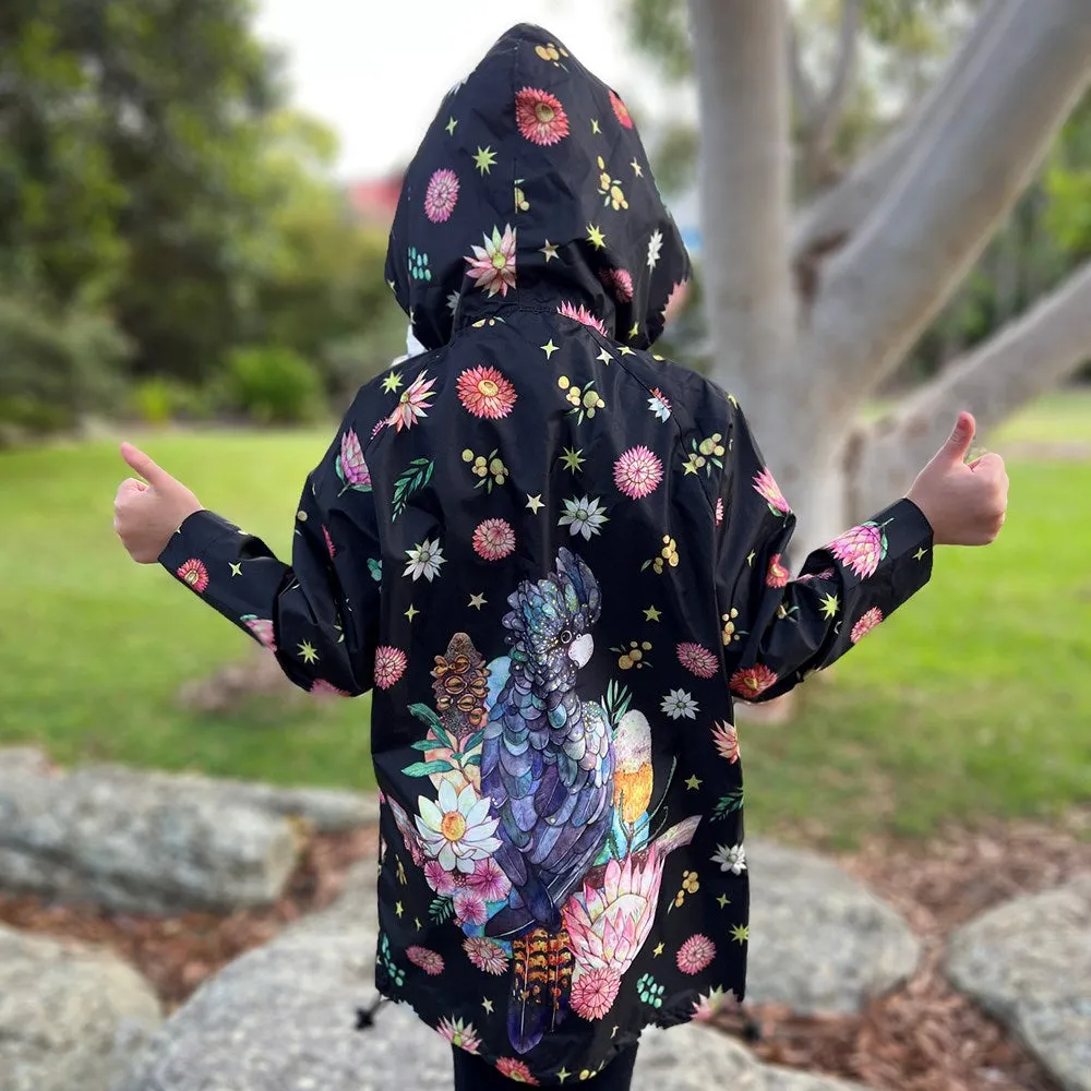 Raincoat: Black Cockatoo Kids