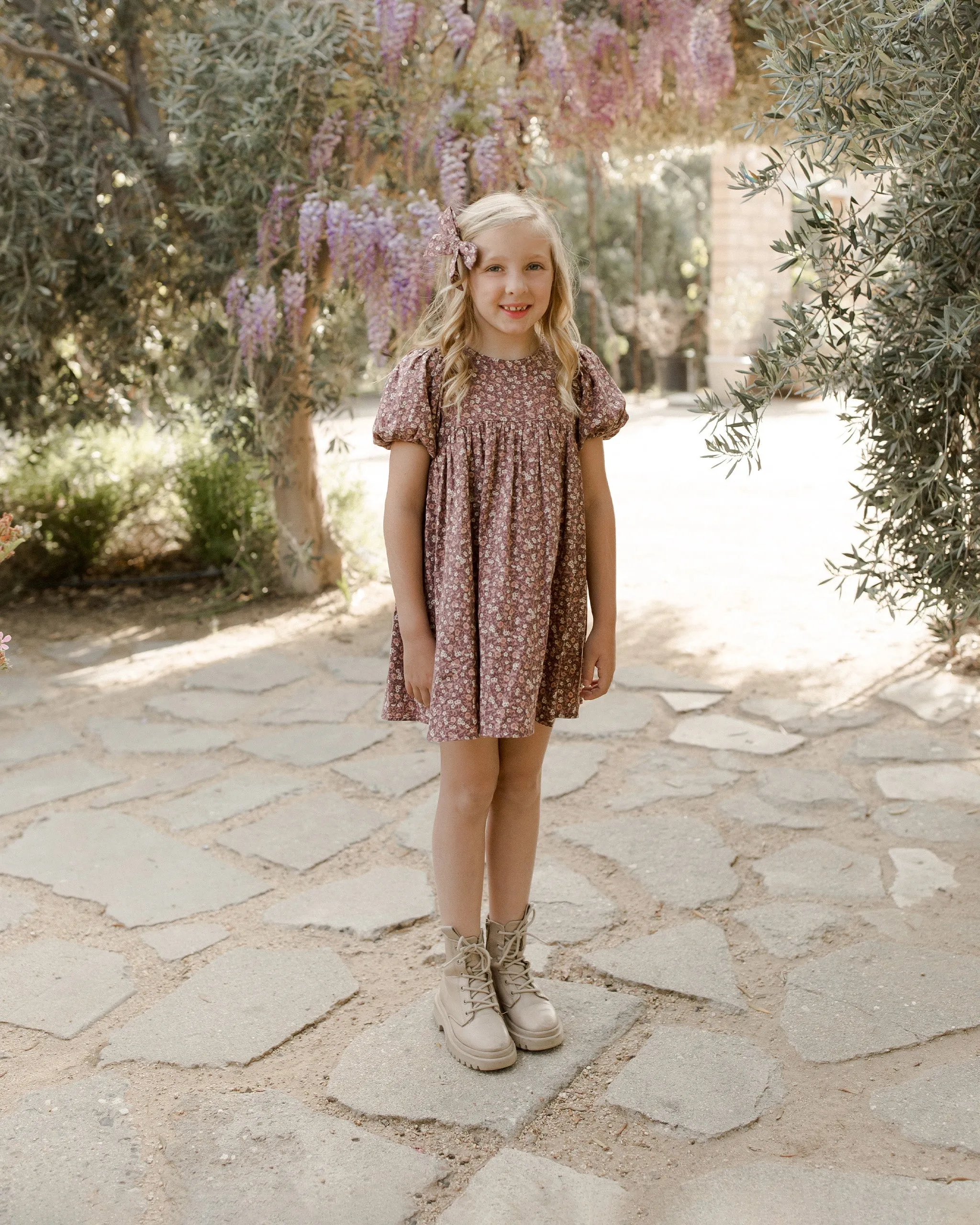 Rylee   Cru Marley Dress | Plum Floral