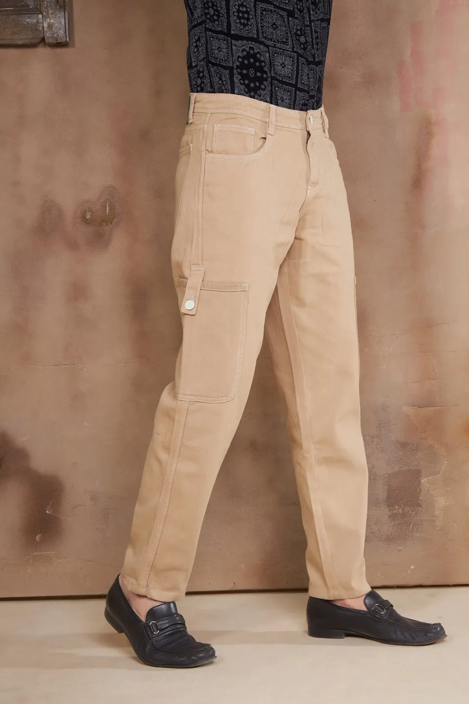 STONE COLOUR SOLID CHINO