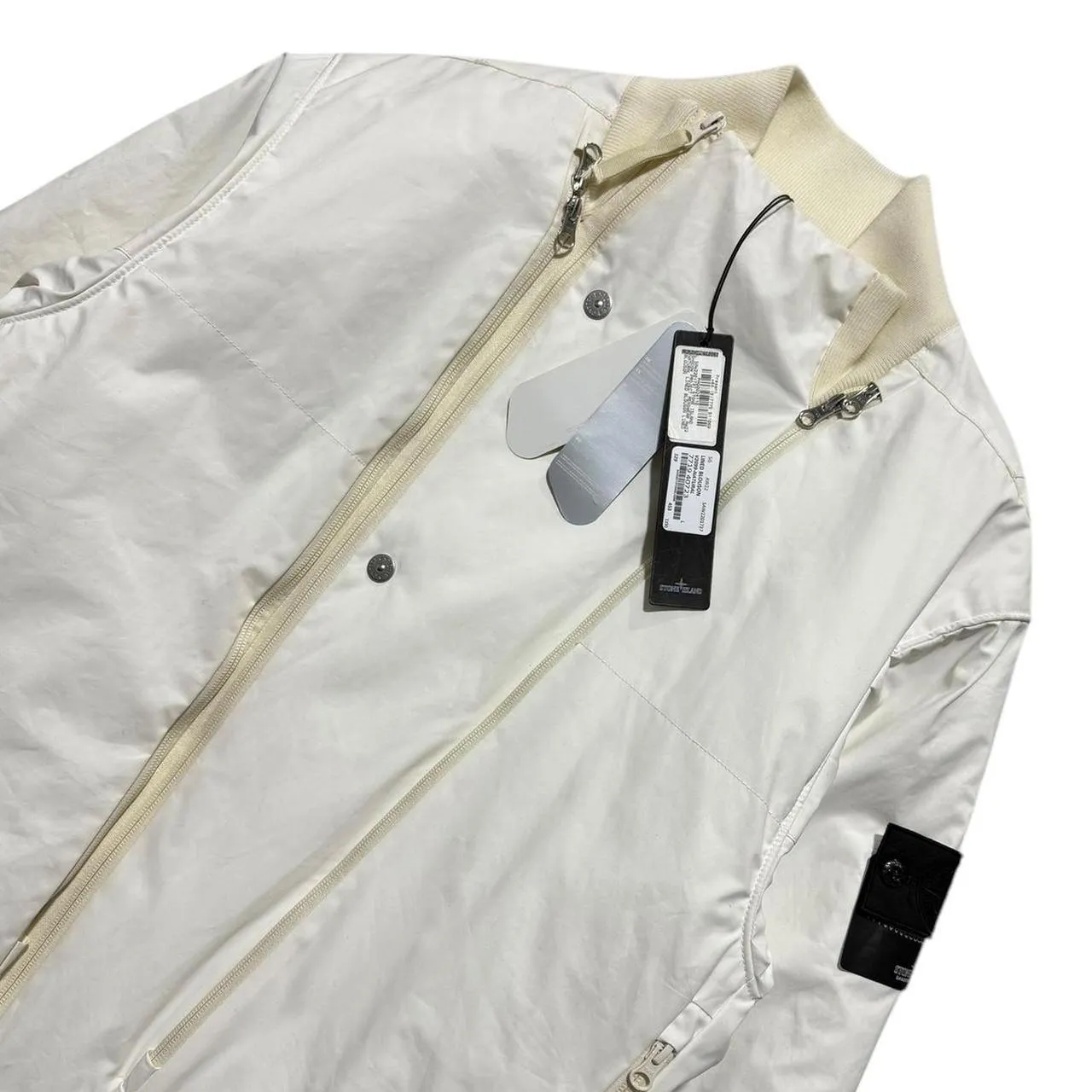 Stone Island Shadow Project Tela Placcata Bomber Jacket