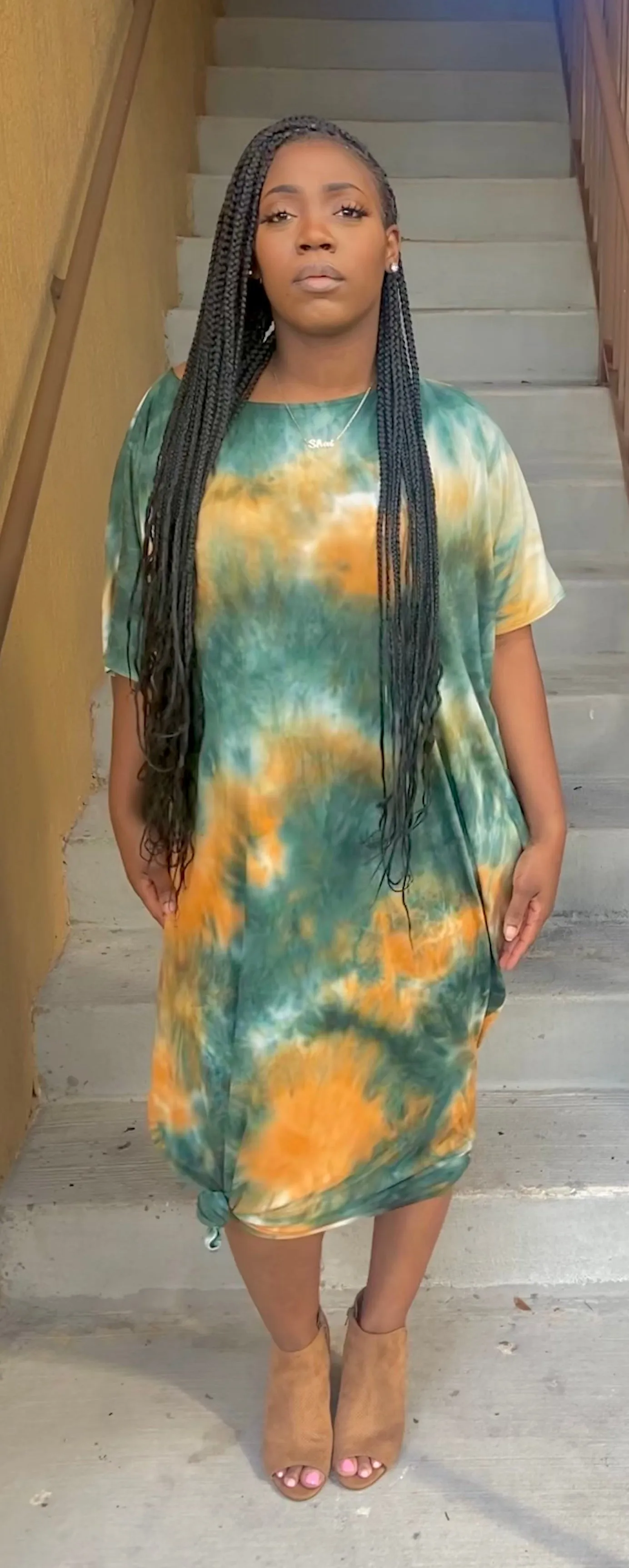 Tye Dye Maxi Dress